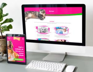 Projeto de Website Profissional MK3Digital - Dra's Pet - Clínica Veterinária