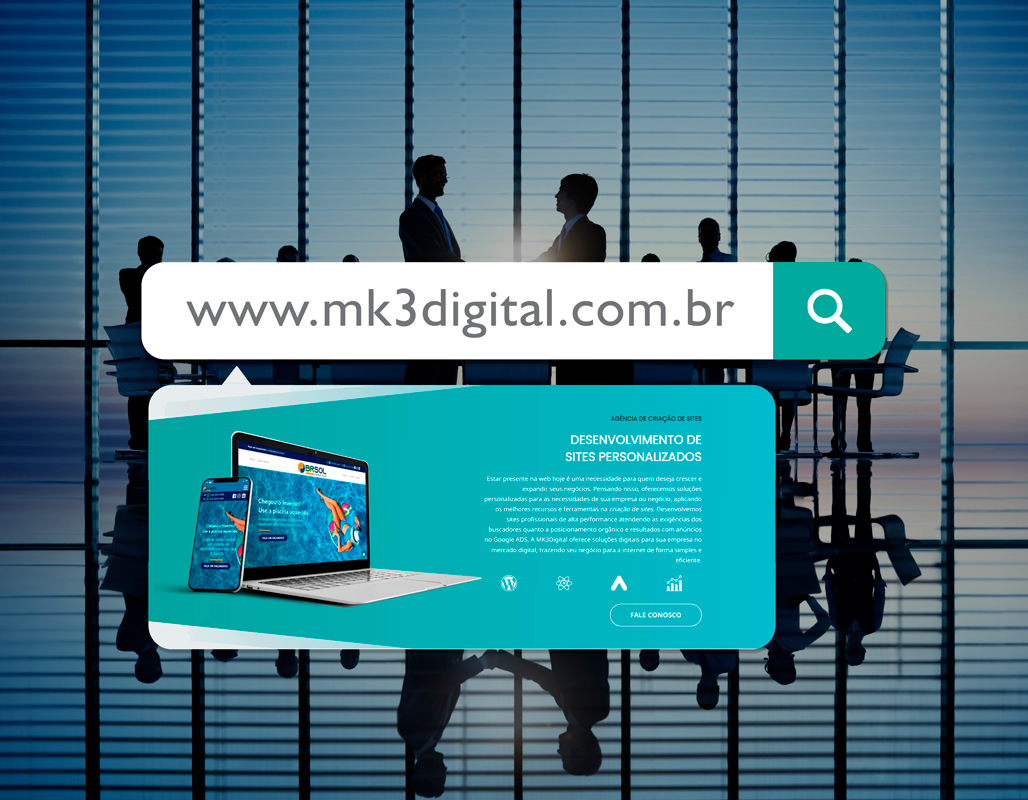 Otimização SEO para Website - MK3Digital 