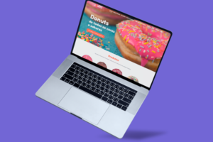 Projeto de Website Profissional MK3Digital - Rei dos Donuts - Fábrica de Donuts
