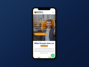 Projeto de Website Profissional MK3Digital - BRSol Energia Solar